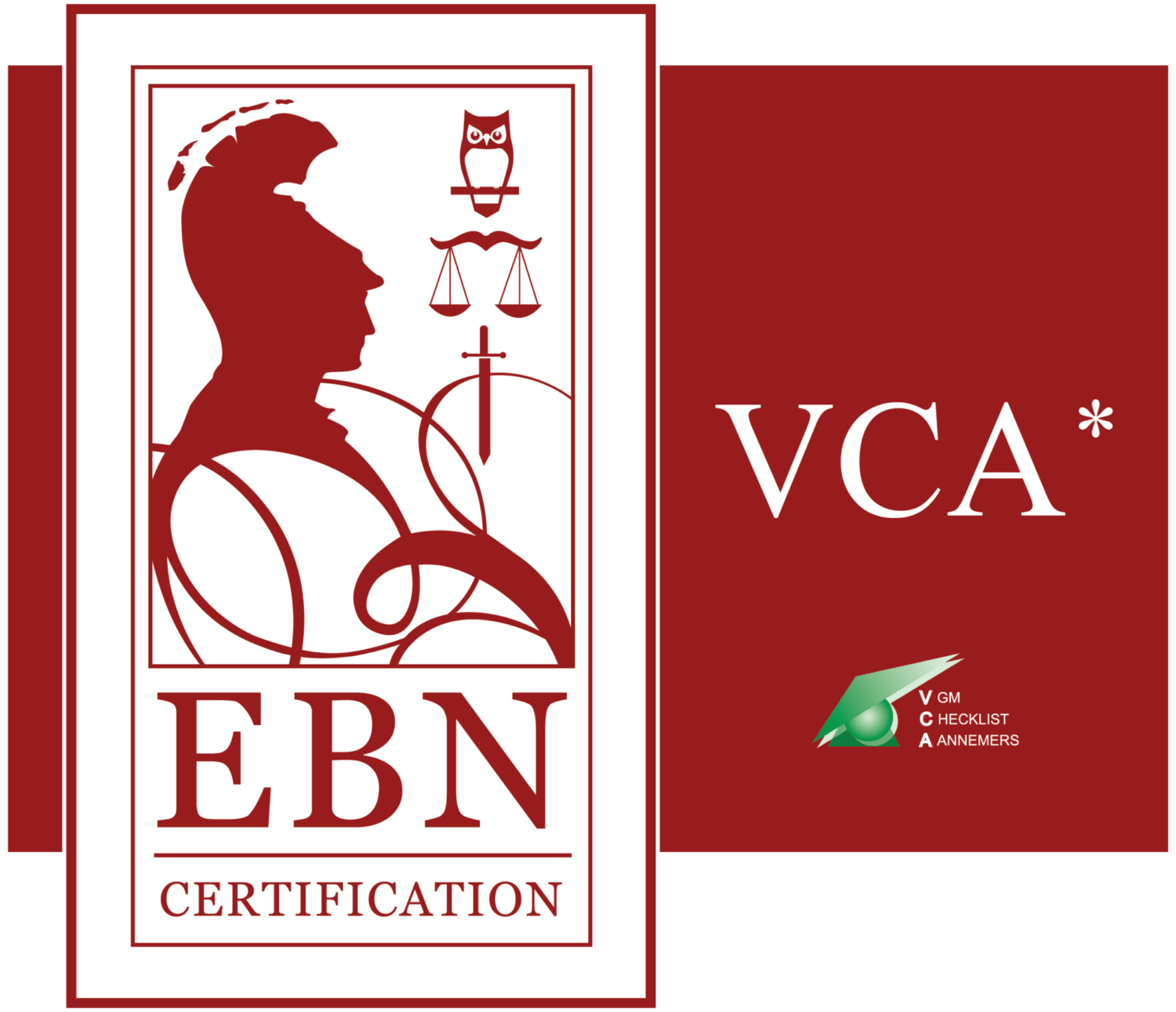 EBN Certification VCA*